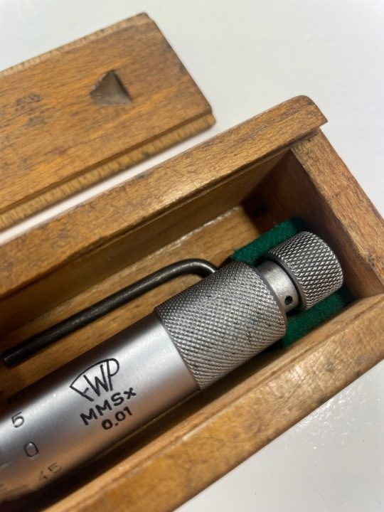 Микрометр FWP 0-25 мм, фото 3