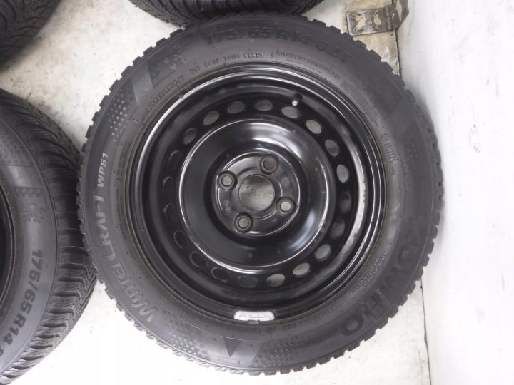 4× Диски 14 Hyundai i10 II i20 Getz Kia Picanto III Rio 5,5j 4x100 ET47 + TPMS, фото 7