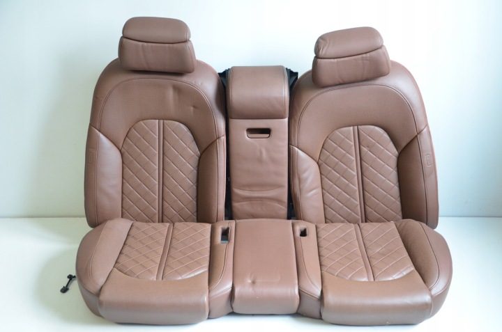 AUDI A8 4H D4 КОМПЛЕКТ СИДЕНИЙ КОЖА КОРИЧНЕВАЯ ELEKRTYKA, фото 3
