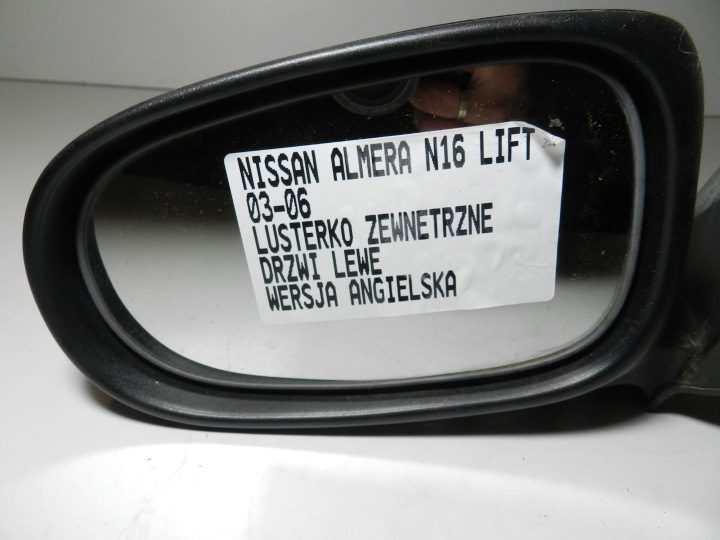 NISSAN ALMERA N16 00-06 5D ЗЕРКАЛО НАРУЖНОЕ ДВЕРИ ЛЕВОЕ 3 ПИНА, фото 8