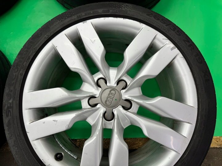 Литые диски комплект шины Audi S6 C6 A6 A8 S8 Q3 RS 19'' 9J 5x112 ET 52, фото 10