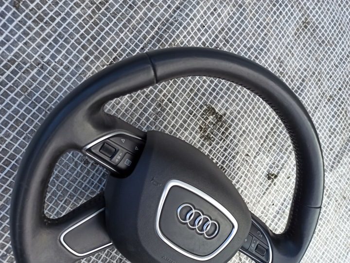 AUDI A6 C7 4G0 РУЛЬ КОЖАНЫЙ 4 RAMIENNA МУЛЬТИФУНКЦИОНАЛЬНЫЙ ПОДУШКА БЕЗОПАСНОСТИ, фото 3