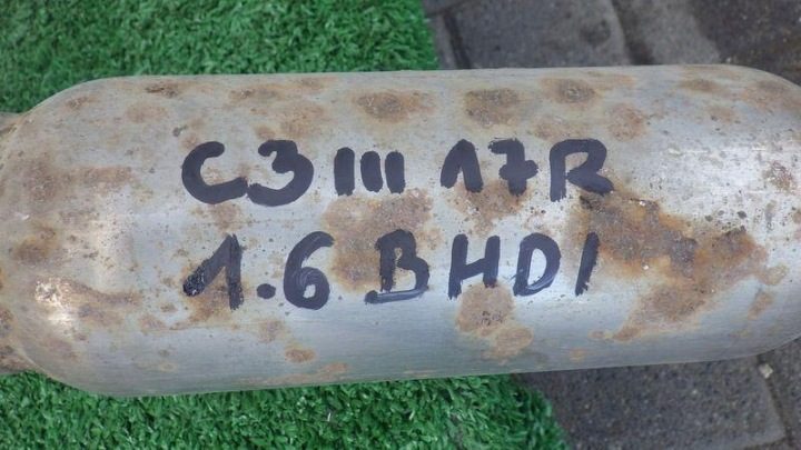 ВЫХЛОПНАЯ ТРУБА ГЛУШИТЕЛЬ ЗОНД ДАТЧИК NOX CITROEN C3 III 1.6 BLUE HDI C3, фото 12