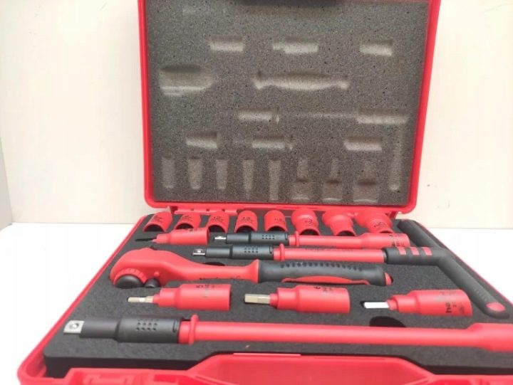 HAUPA 220404 комплект трещотка ключи 1/2 1000V 20 шт., фото 3