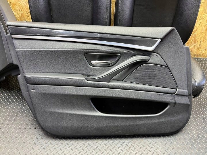 Сиденья диван обшивки BMW F10 рестайлинг электрические с подогревом UK англия, фото 5