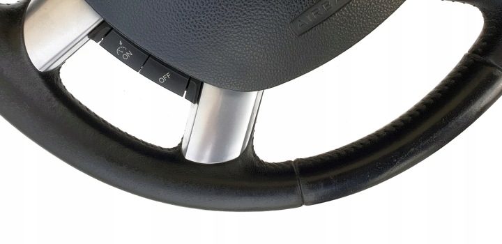 Ford Focus 2 II Focus C-MAX mk1 руль кожа кожаная airbag шлейф, фото 4