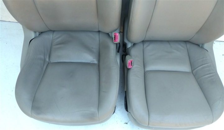 Сиденья диван кожа Kremowa электрическая Toyota Avensis T27 универсал 09-15ROK, фото 2