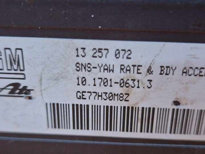 Opel Zafira II B 05-10 датчик ESP 13257072 Z19DT, фото 4