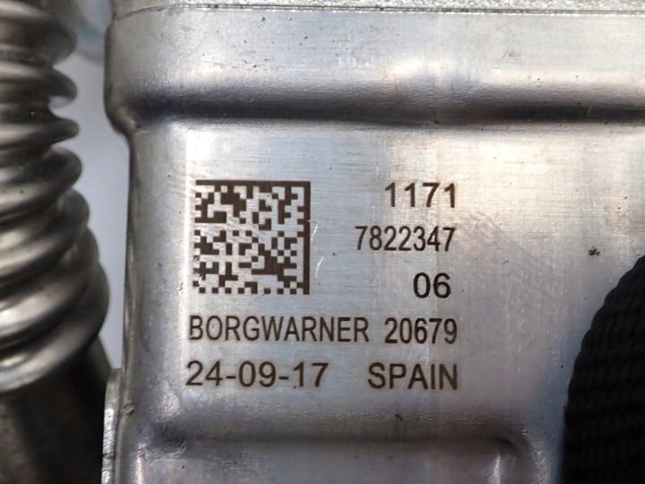 Клапан EGR радиатор EGR 7822347 BMW 3 F30 F20 F10 2.0D B47 рестайлинг 16 г., фото 6