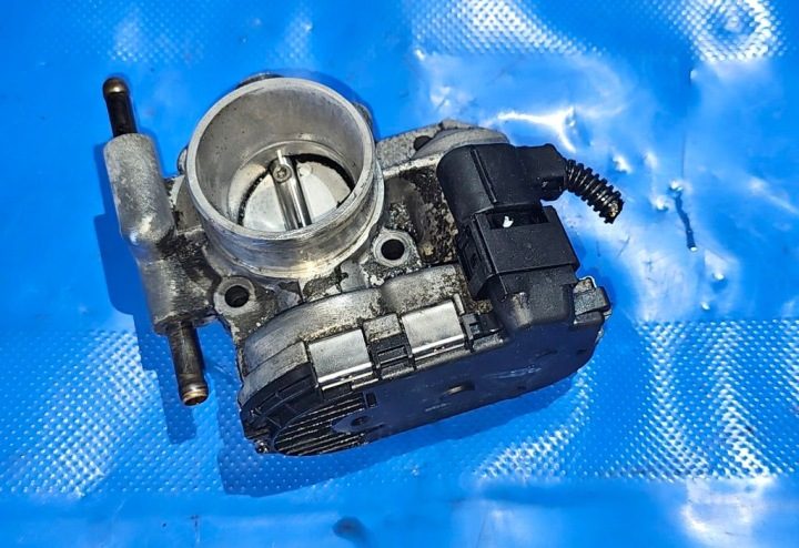 Дроссельная заслонка в сборе 028750133 Opel Astra H 1,4, фото 2