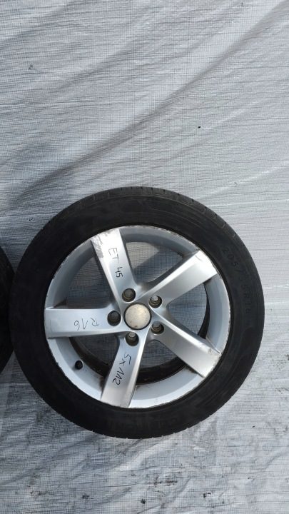 Литой диск Volkswagen OE 7.0" x 16" 4x112 ET 45, фото 2
