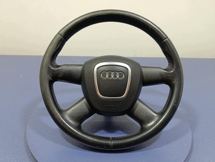 Audi A3 8P рестайлинг 05-08 руль кожаный подушка безопасности 8P0419091CD, фото 1