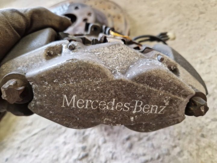 Суппорты диски 330 мм комплект Mercedes W211 рестайлинг 3.5 бензин, фото 7