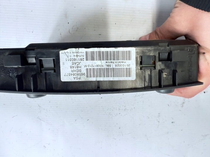 БЛОК УПРАВЛЕНИЯ ПЕЧКОЙ КОНДИЦИОНЕРА CITROEN C4 9658084577, фото 2