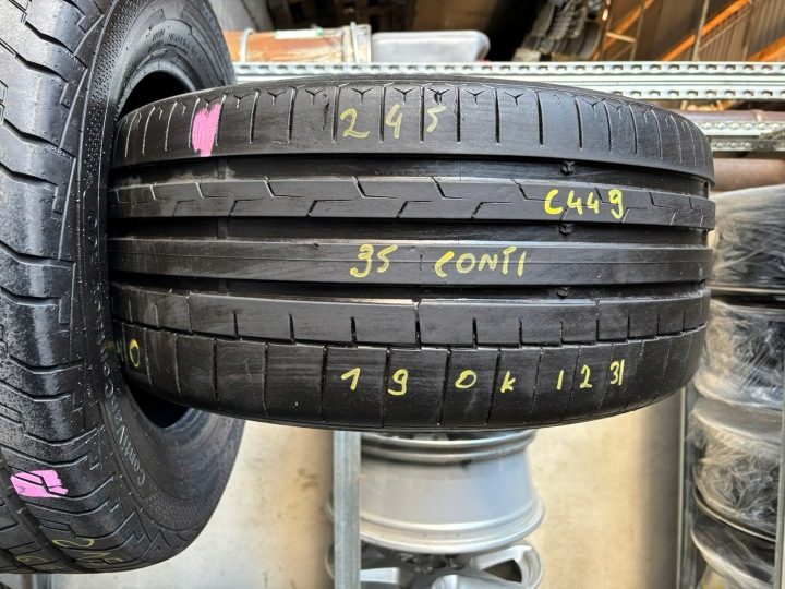 Шина летняя Continental SportContact 6 245/35R19 93 Y защита диска, усилитель (XL) AO - Audi, фото 3