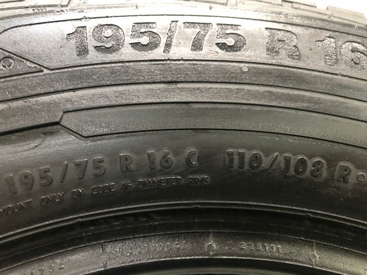 Шина летняя Continental ContiVanContact 100 195/75R16 110/108 R усилитель (C), фото 8