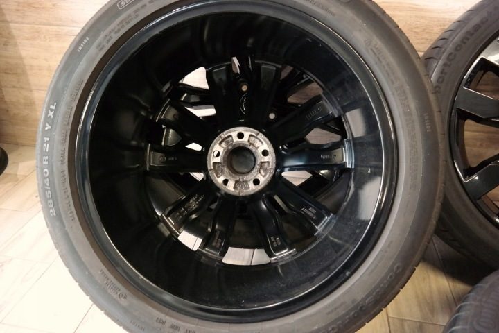 21'' VW Touareg 760 Черный Оригинал R-LINE Continental 285/40 ЛЕТО 5x112, фото 15