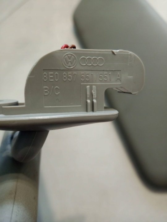 СОЛНЦЕЗАЩИТНЫЙ КОЗЫРЕК - ЛЕВЫЙ + КРОНШТЕЙН / AUDI A4 B6 - A4 B7 - ОТЛИЧНОЕ СОСТОЯНИЕ, фото 8