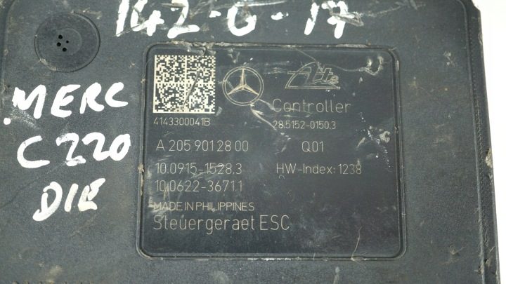 НАСОС ABS MERCEDES C КЛАСС W205 A2054313112 A2059012800, фото 6