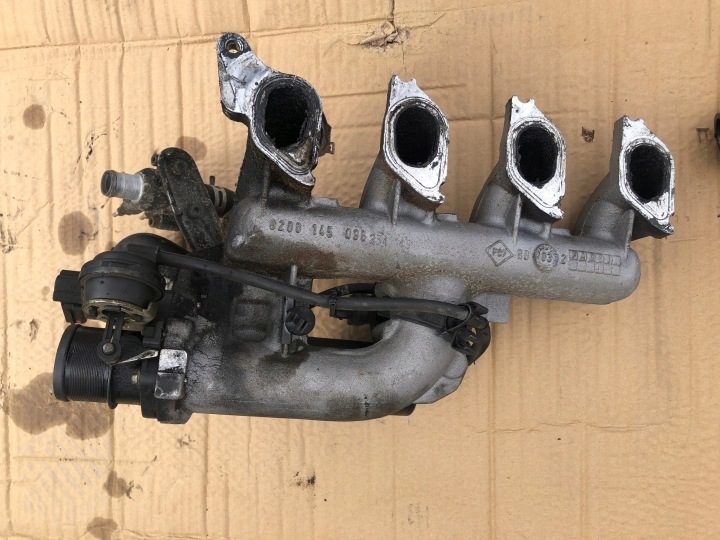 Клапан EGR 1.9 DCI Renault Laguna II впускной коллектор, фото 4