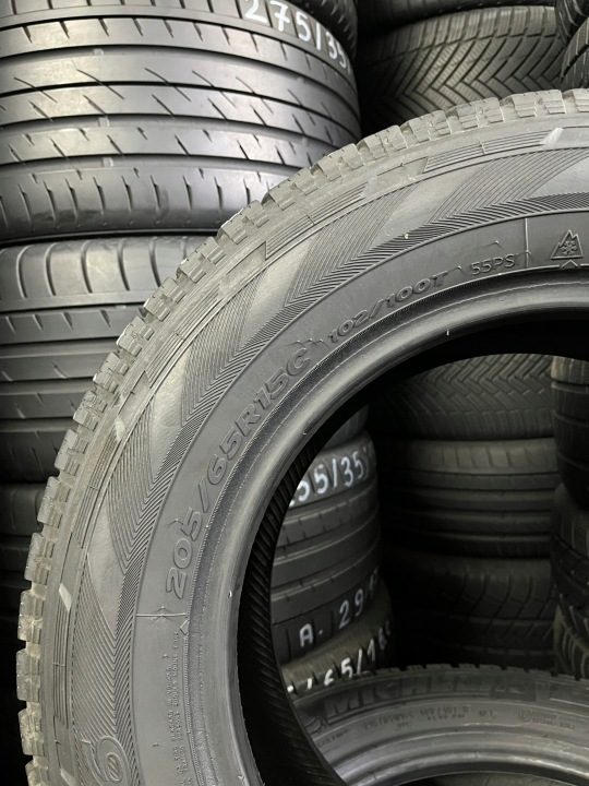 Шина зимняя Hankook Winter RW06 205/65R15 102/100 T сцепление на снегу (3PMSF), фото 7