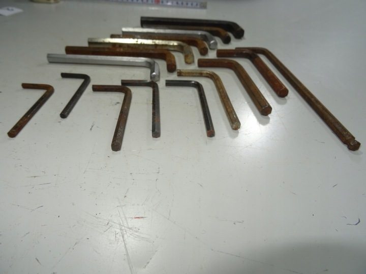 КЛЮЧ ШЕСТИГРАННЫЙ AMPOL AMPUL 13,10,9,8,6,5,4 KPL16SZ, фото 6