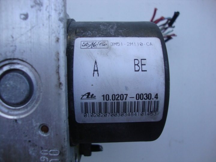НАСОС ABS ATE 3M51-2M110-CA 10.0207-0030.4 10.0970-0108.3 5WK84102 FORD, фото 2