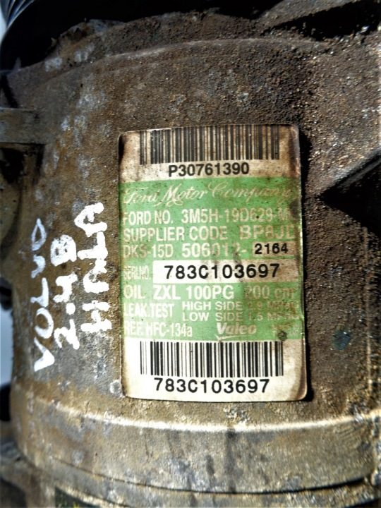 VOLVO C70 2.4 КОМПРЕССОР КОНДИЦИОНЕРА 3M5H-19D629-MK, фото 3