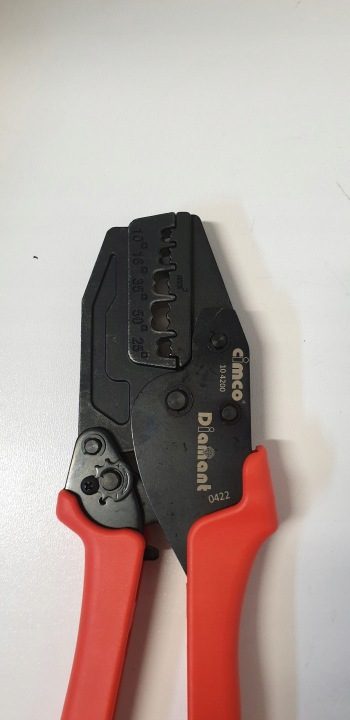 Praska зажимной CIMCO 10 4200 красный диапазон nacisku: 10 для 50 mm², фото 3