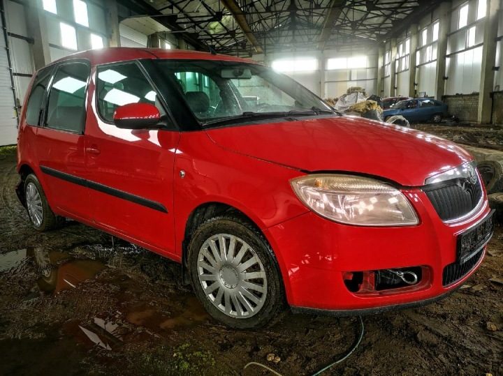 Skoda Roomster Защита коллектора 2008 1.2L, фото 4