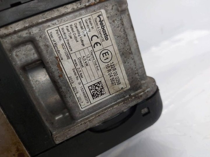 Автономный отопитель Webasto Thermo Top Evo 4 кВт Call Fiat Freemont (345_), фото 7