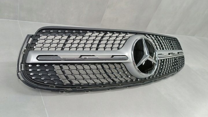 Решетка радиатора бампера передняя MERCEDES GLC AMG W253 253 X253 рестайлинг AMG 19-22, фото 2