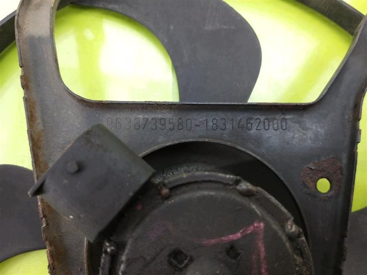 Вентилятор радиатора охлаждения Citroen C2 1,47 бензин 03-09 R 9638739580 1831462000, фото 2