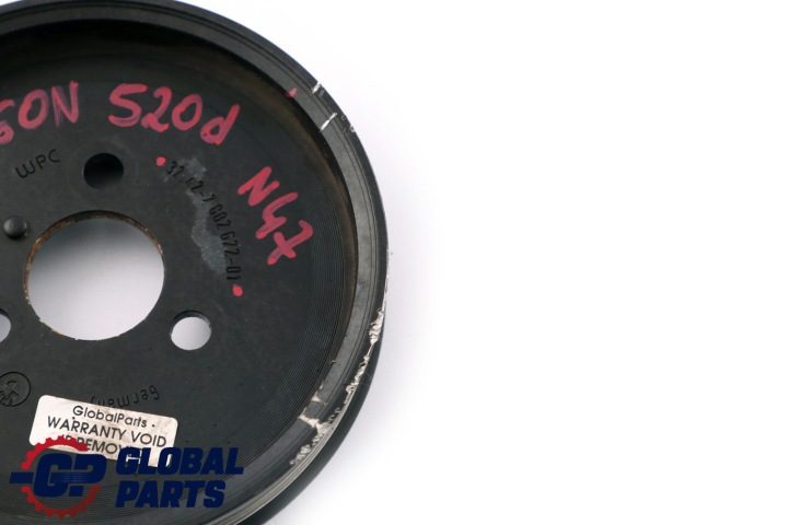 BMW E60 E61 520d N47 Шкив Насоса Гидроусилителя D=125MM 7802622, фото 11