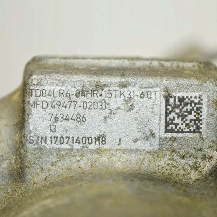 ТУРБИНА BMW X5 (F15, F85) 7609210 15481212 2.0L 205 кВт 2018, фото 7