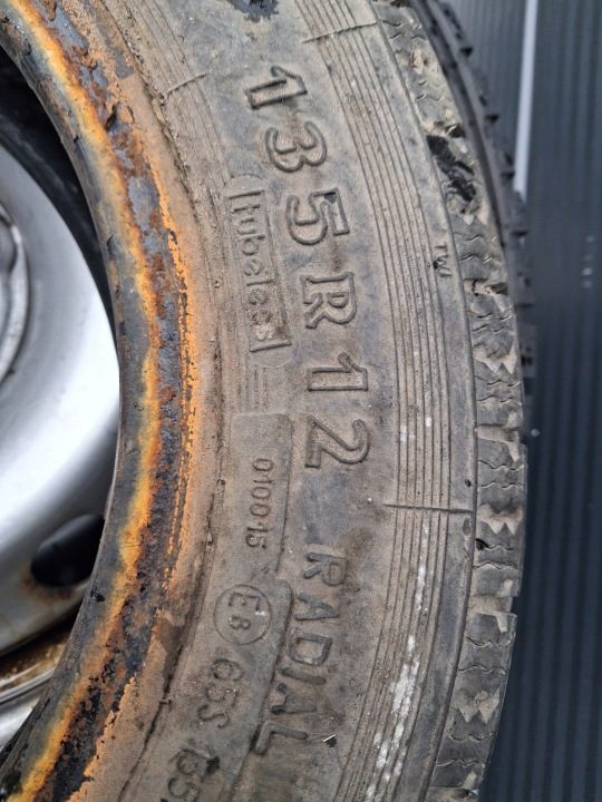 135R12 135/80R12 ШИНЫ ЛЕТНИЕ D-124 ДЛЯ FIAT 126 MALUCH, фото 3