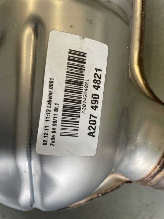 ГЛУШИТЕЛЬ MERCEDES W207 4,7 V8 BITURBO 26000 л.с., фото 5