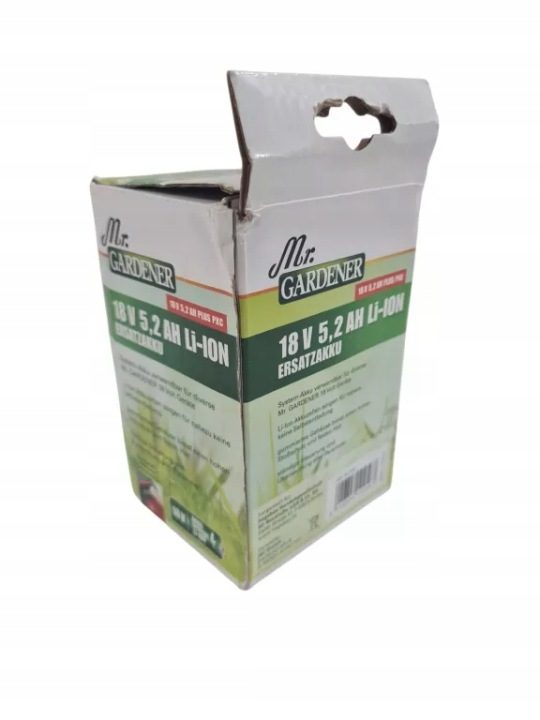 АККУМУЛЯТОР LITOWO-JONOWY MR. GARDENER POWER X-CHANGE 18 В 5,2 А·ч, фото 8