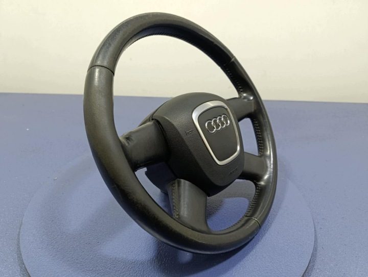 Audi A3 8P рестайлинг 05-08 руль кожаный подушка безопасности 8P0419091CD, фото 3