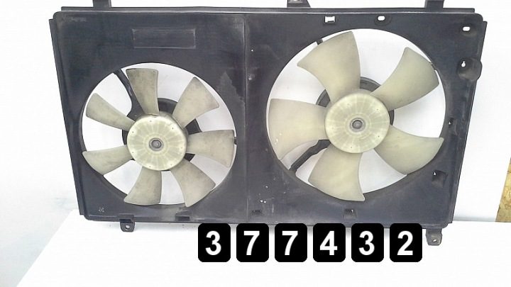 2006 Mitsubishi Grandis Вентилятор радиатора с dyfuzorem # 2000 1680007971, фото 4