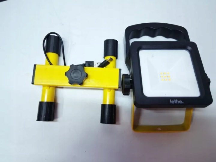 Lethe Фара LED 10W 700lm Аккумулятор USB-C IP54 Лампа переносная 4000K, фото 4