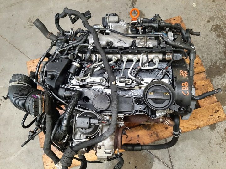 VW PASSAT CC ДВИГАТЕЛЬ 2.0 TDI CBBB 170 л.с. В СБОРЕ, фото 1