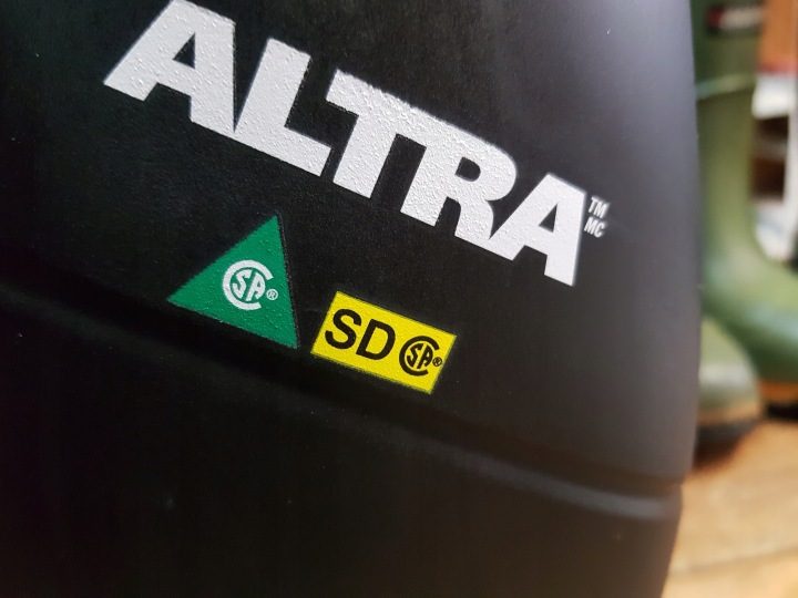 Резиновые сапоги рабочие ALTRA разм. 42 стелька 27,5 см S3, фото 2