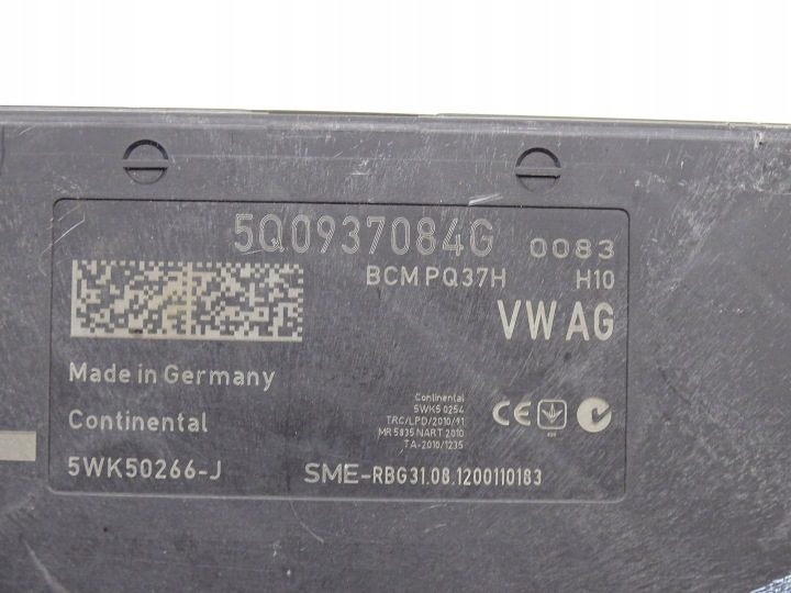 Модуль ЭБУ комфорта Audi A3 8V 2.0 TDI 5Q0937084G, фото 3