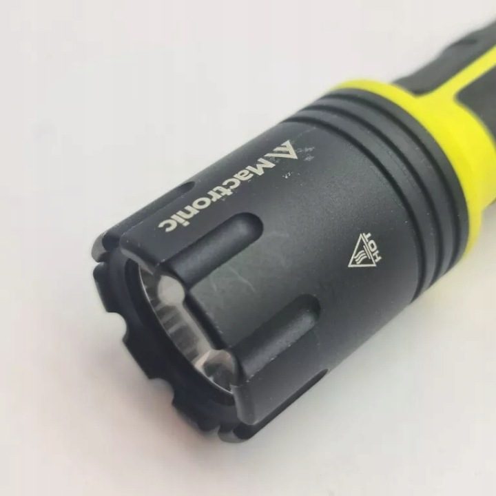 Фонарик Mactronic Dura Light 920 lm LED желтый аккумуляторный, фото 4