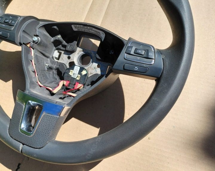 Руль VW Golf VI 5C0419091B, фото 3