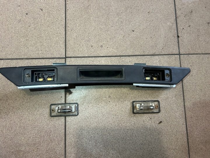 НАКЛАДКА РУЧКА КОНЦЕВИК ПОДСВЕТКА НОМЕРА AUDI A3 8P A4 B6 A4 B7, фото 4