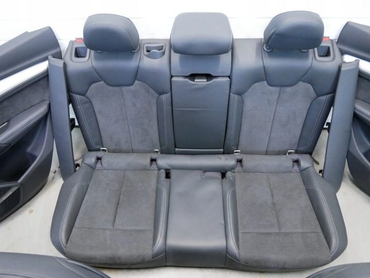 Сиденья комплект кожа АЛЬКАНТАРА AUDI Q5 SQ5 II 80A, фото 12