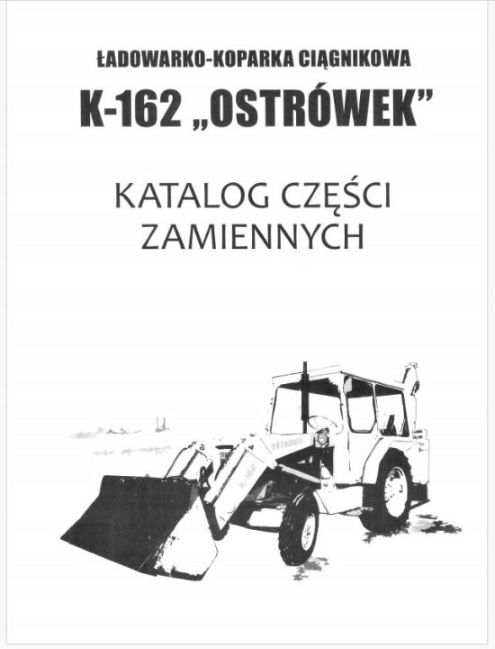 Каталог запчасти koparko зарядное устройство OSTRÓWEK K-162, фото 1