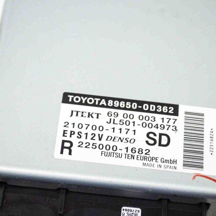 Блок управления гидроусилителя руля Toyota Yaris (_P13_) 896500D362, фото 6